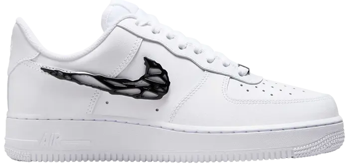 NIKE AIR FORCE 1 ’07 LX “MOLTEN METAL SWOOSH PACK – BLACK”