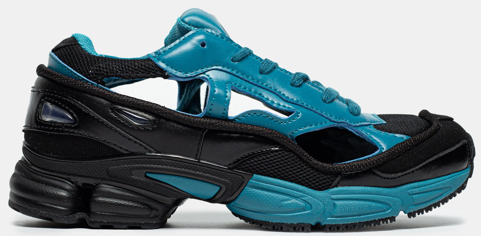 RAF SIMONS X ADIDAS REPLICANT OZWEEGO 'BLACK COLONIAL BLUE'