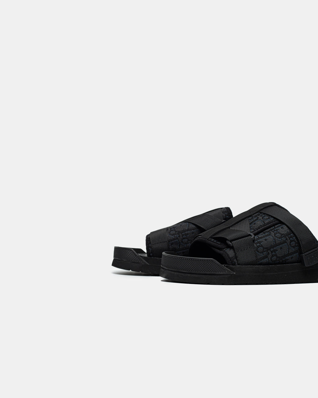 DIOR ALPHA SANDAL BLACK