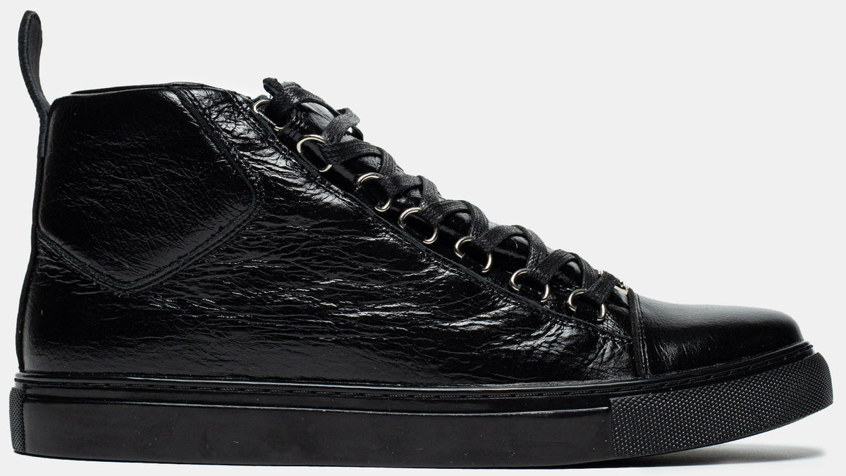 BALENCIAGA ARENA HIGH SNEAKER IN BLACK