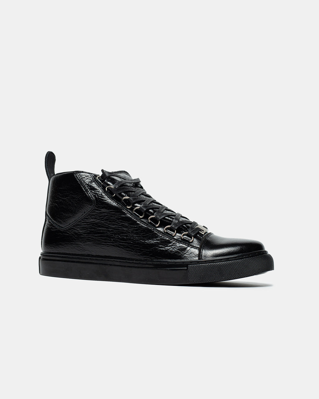 BALENCIAGA ARENA HIGH SNEAKER IN BLACK