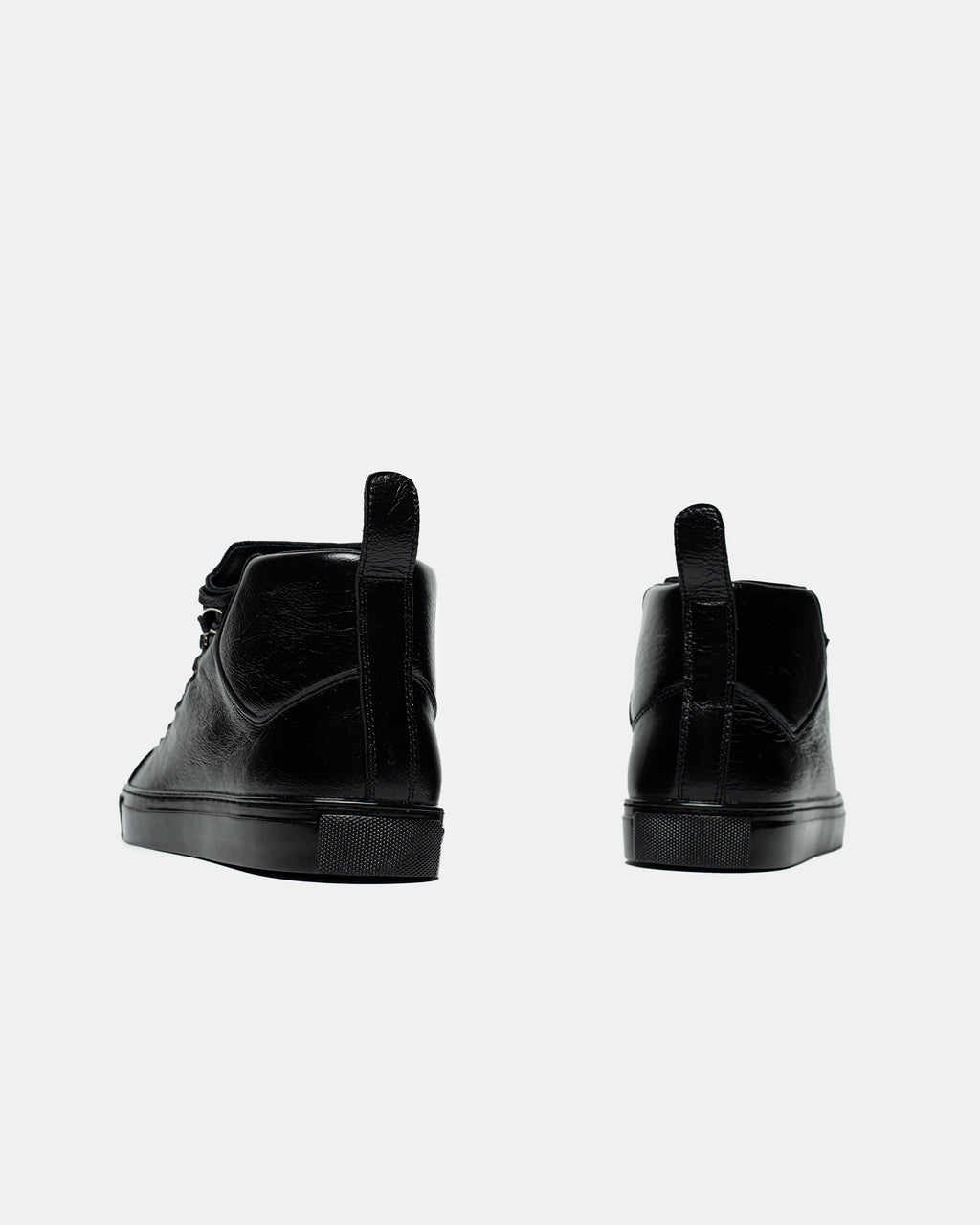 BALENCIAGA ARENA HIGH SNEAKER IN BLACK
