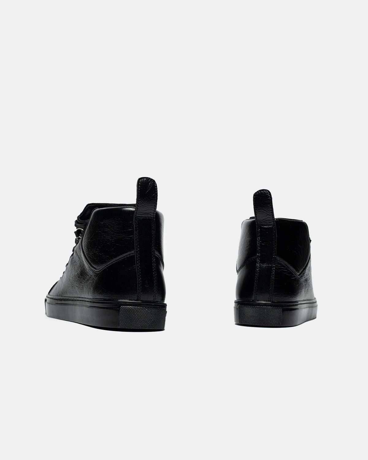 BALENCIAGA ARENA HIGH SNEAKER IN BLACK