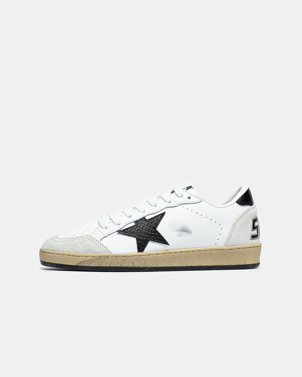 GOLDEN GOOSE BALL STAR 'WHITE BLACK'
