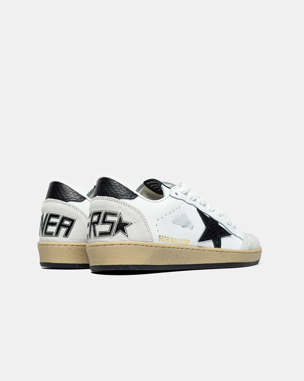 GOLDEN GOOSE BALL STAR 'WHITE BLACK'