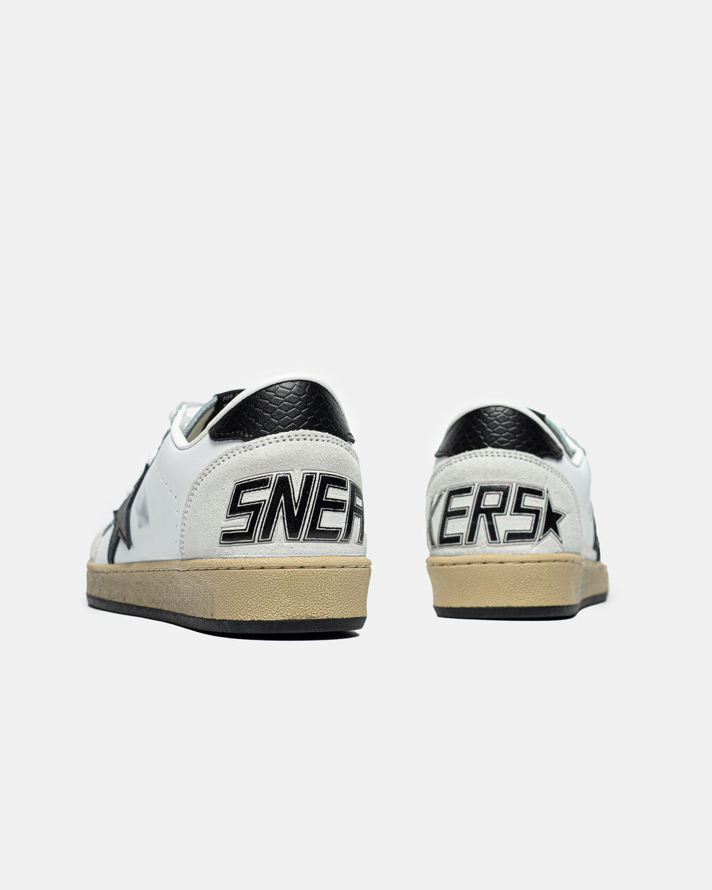 GOLDEN GOOSE BALL STAR 'WHITE BLACK'