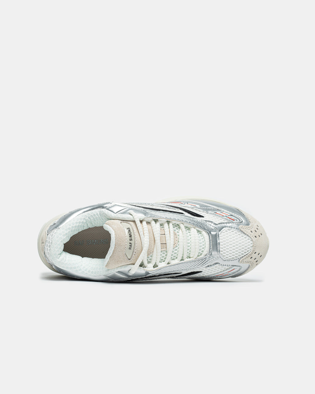 RAF SIMONS ULTRASCEPTRE SNEAKER IN 'SILVER RED'