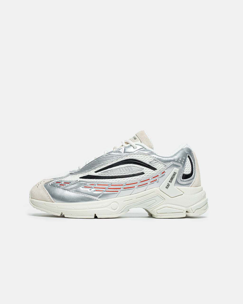 RAF SIMONS ULTRASCEPTRE SNEAKER IN 'SILVER RED'