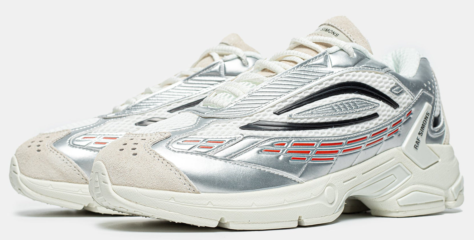 RAF SIMONS ULTRASCEPTRE SNEAKER IN 'SILVER RED' – luvsosastore RAF SIMONS ULTRASCEPTRE SNEAKER IN 'SILVER RED' – luvsosastore