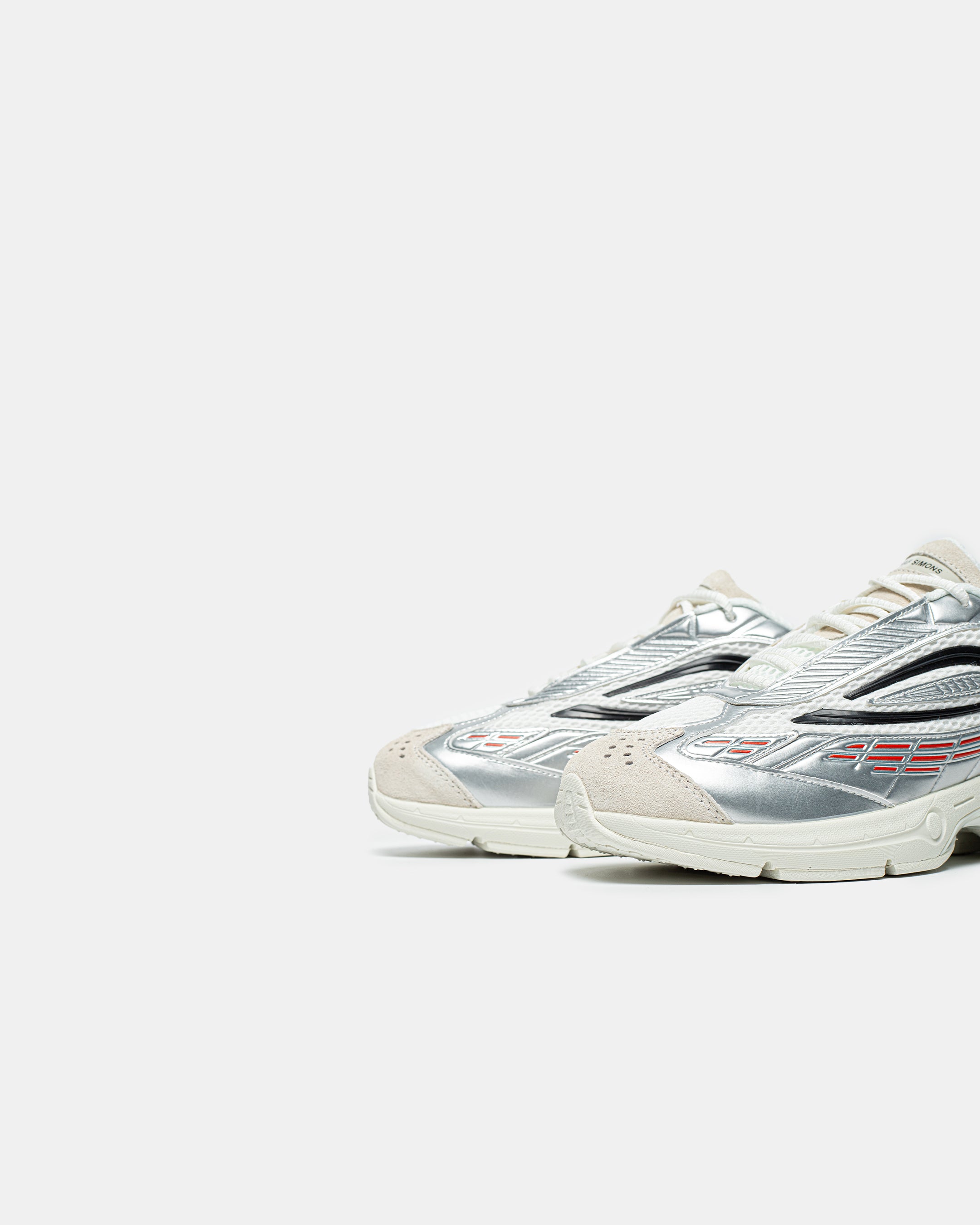 RAF SIMONS ULTRASCEPTRE SNEAKER IN 'SILVER RED'
