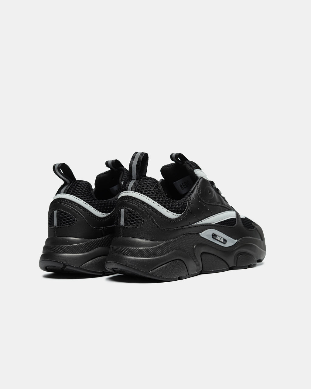 DIOR B22 SNEAKER IN 'BLACK REFLECTIVE'