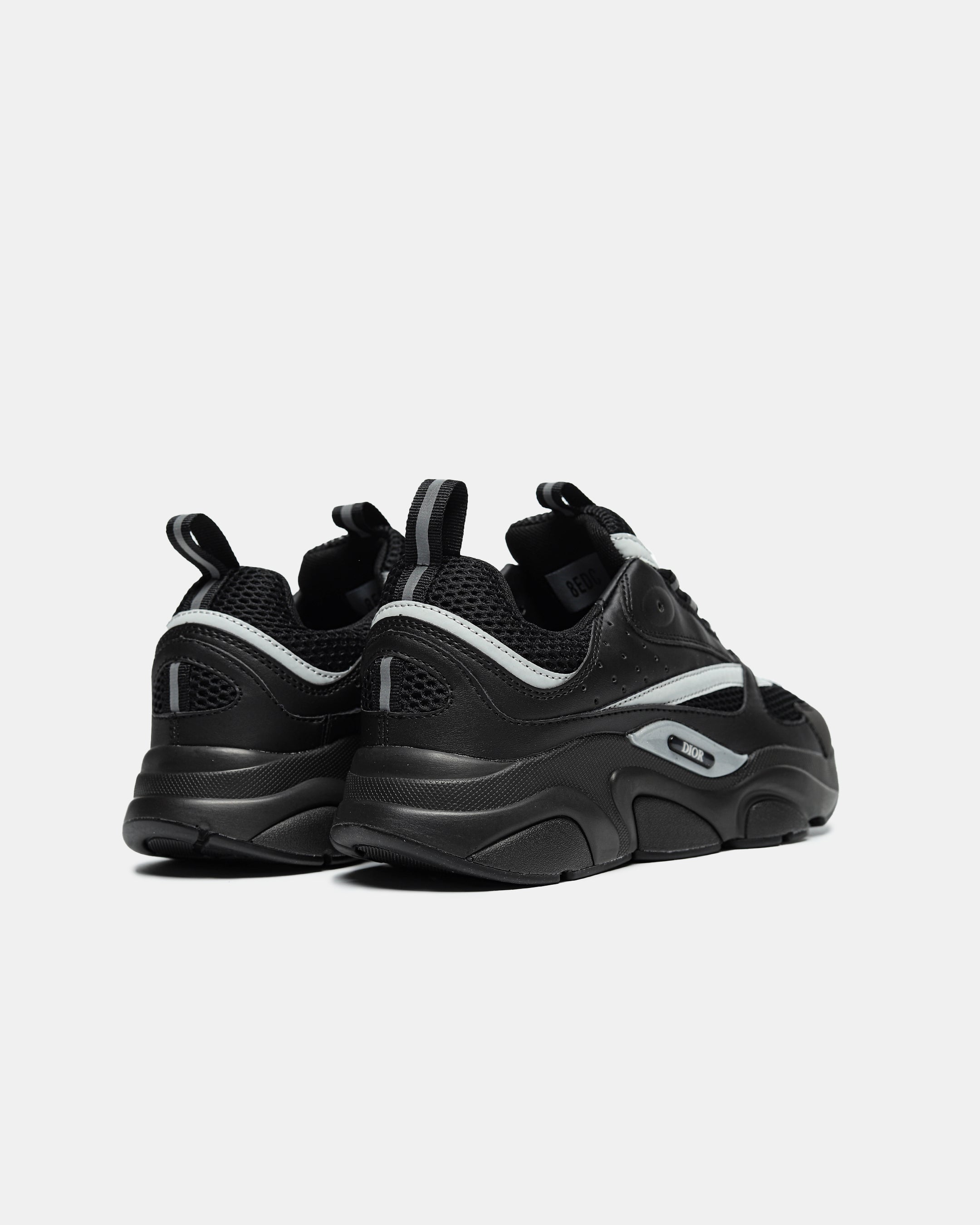 DIOR B22 SNEAKER IN 'BLACK REFLECTIVE'
