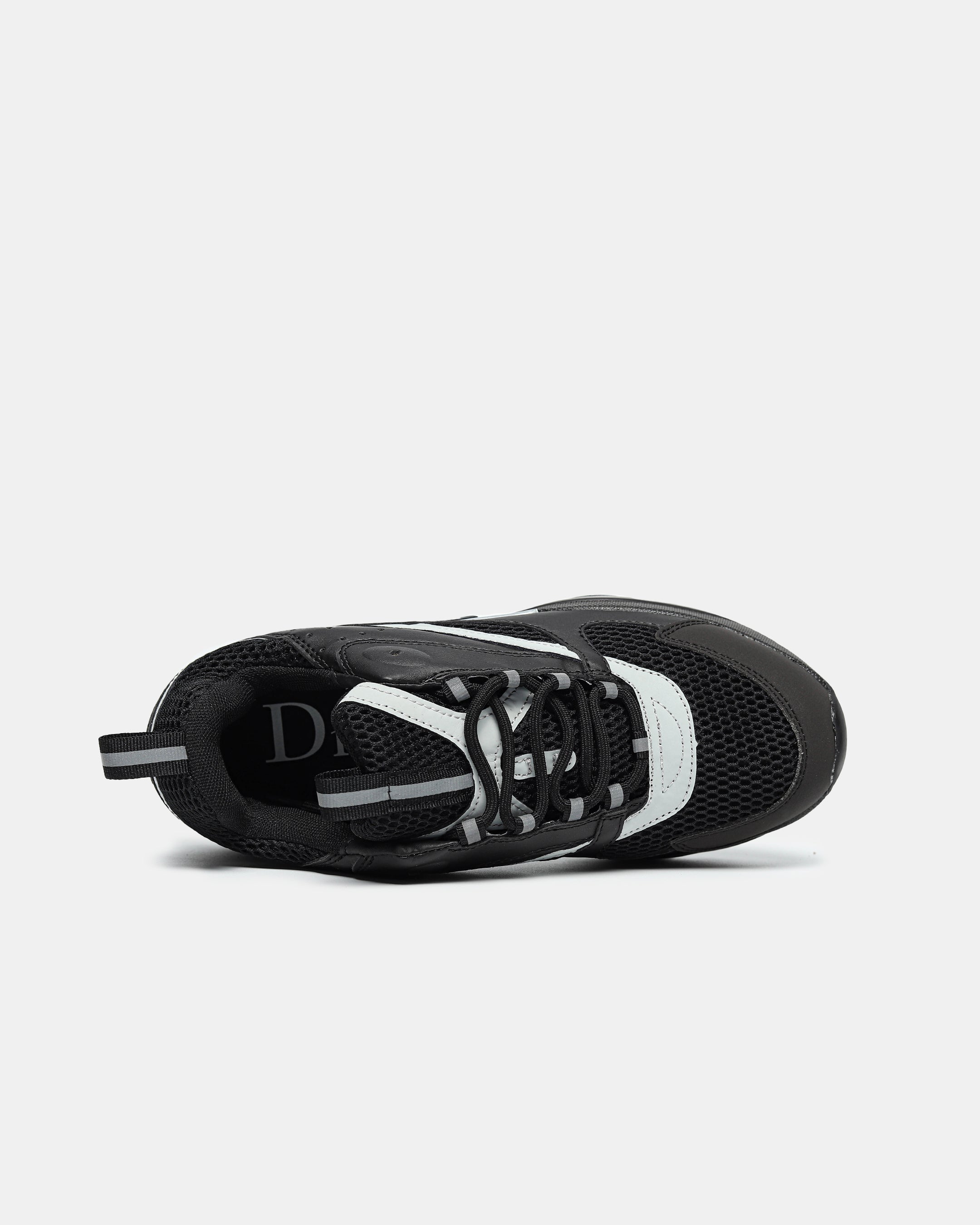 DIOR B22 SNEAKER IN 'BLACK REFLECTIVE'