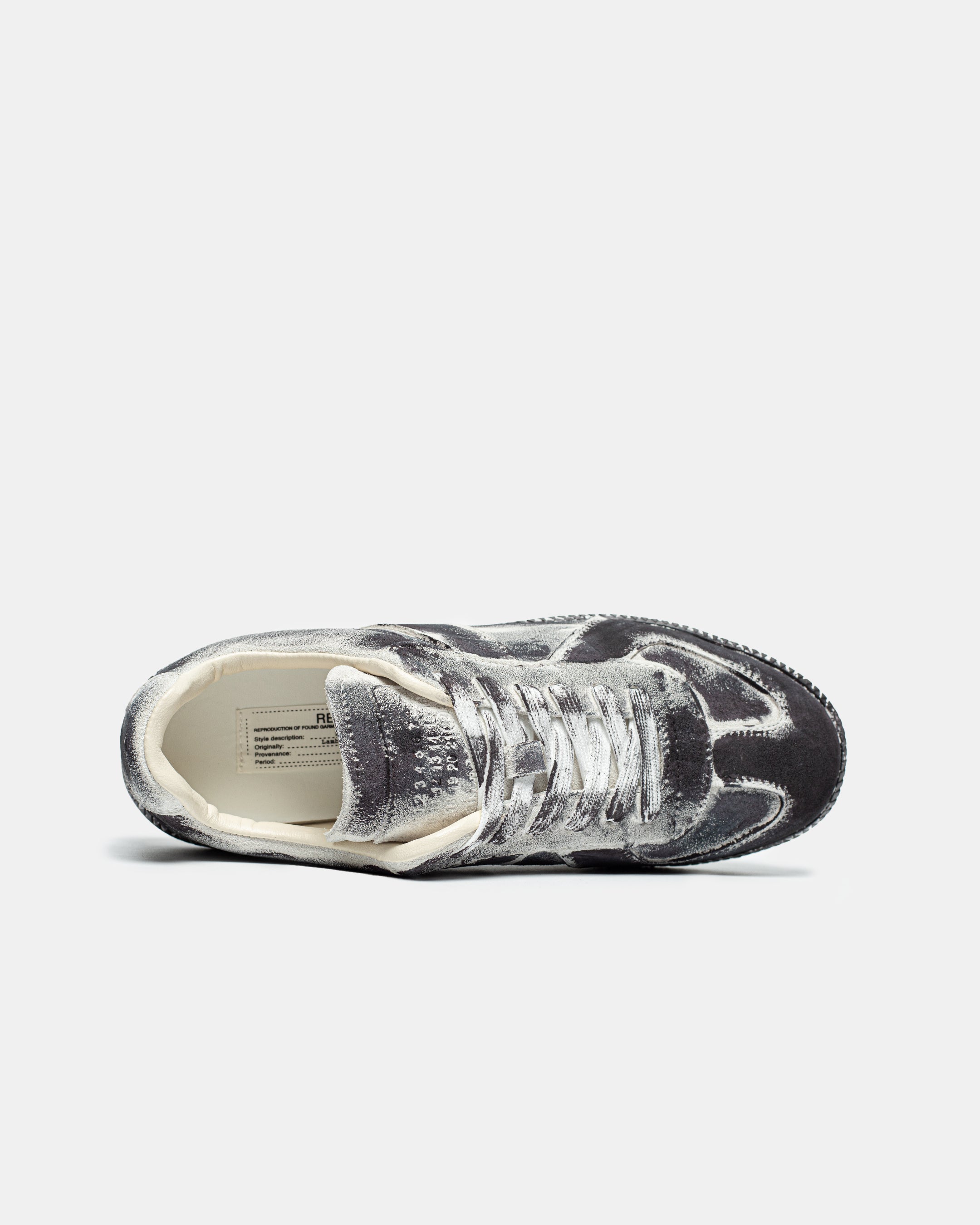 MAISON MARGIELA REPLICA LOW "GRAFIT PAINT"