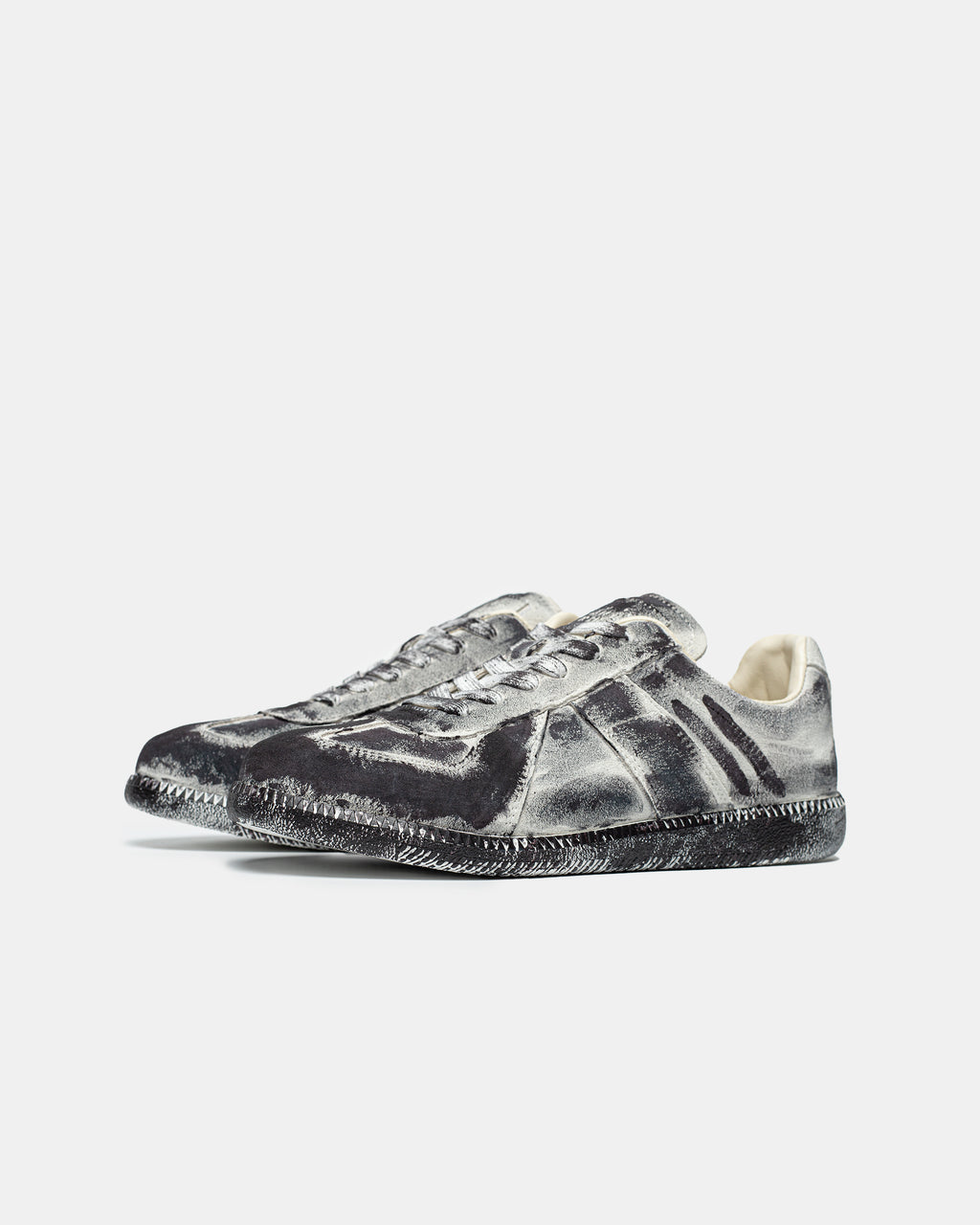 MAISON MARGIELA REPLICA LOW "GRAFIT PAINT"