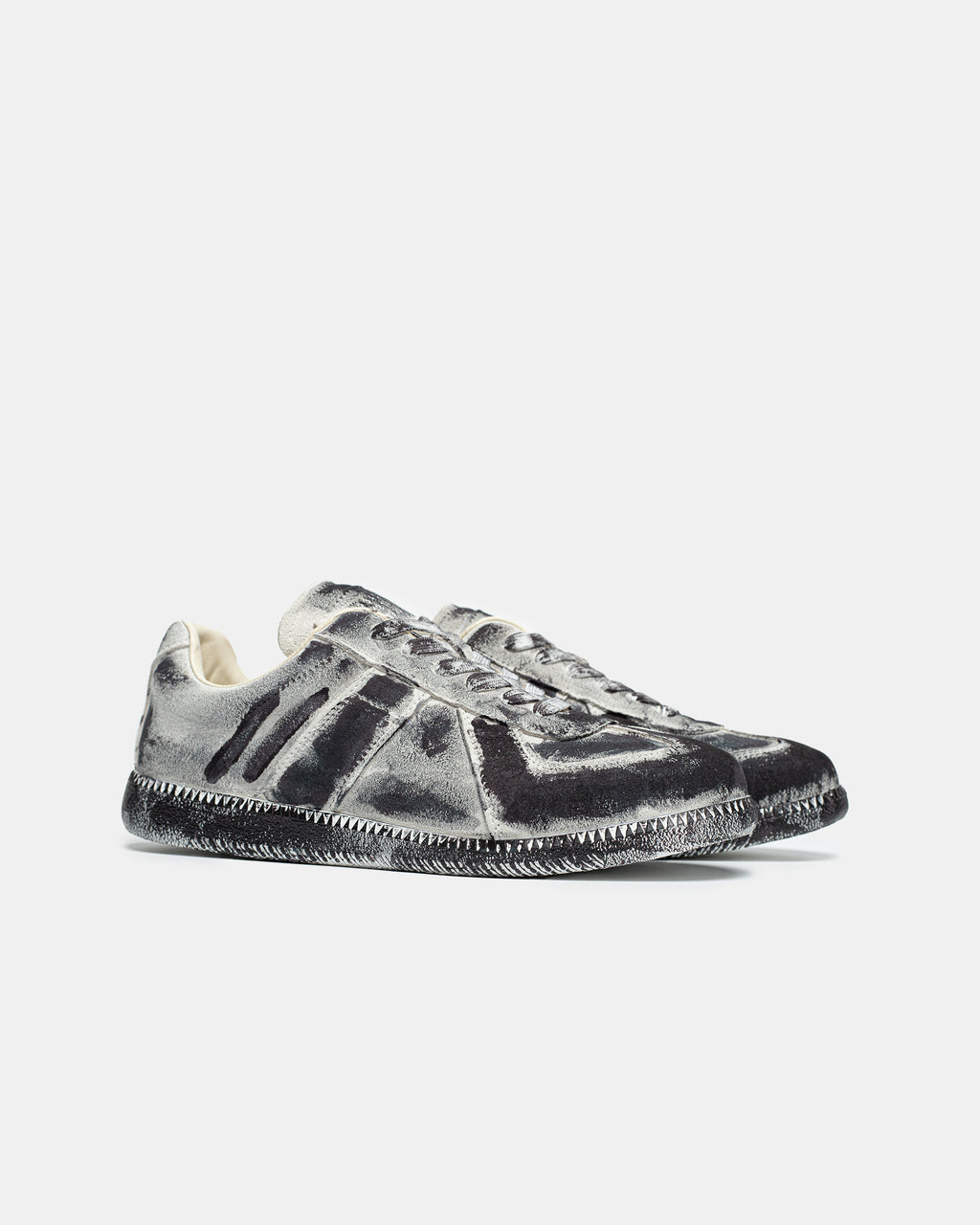 MAISON MARGIELA REPLICA LOW "GRAFIT PAINT"