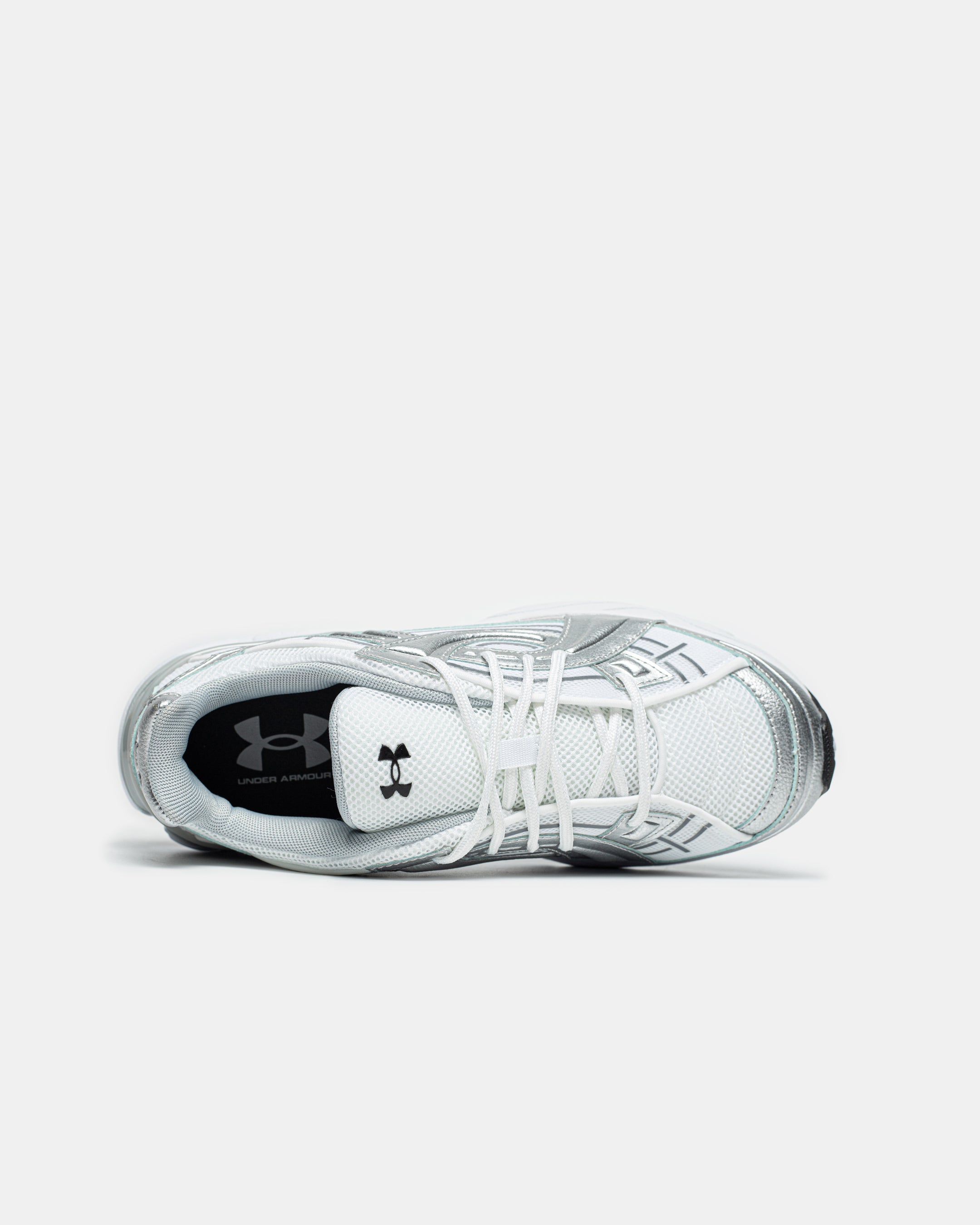 UNDER ARMOUR SOLA 'WHITE METALLIC SILVER'