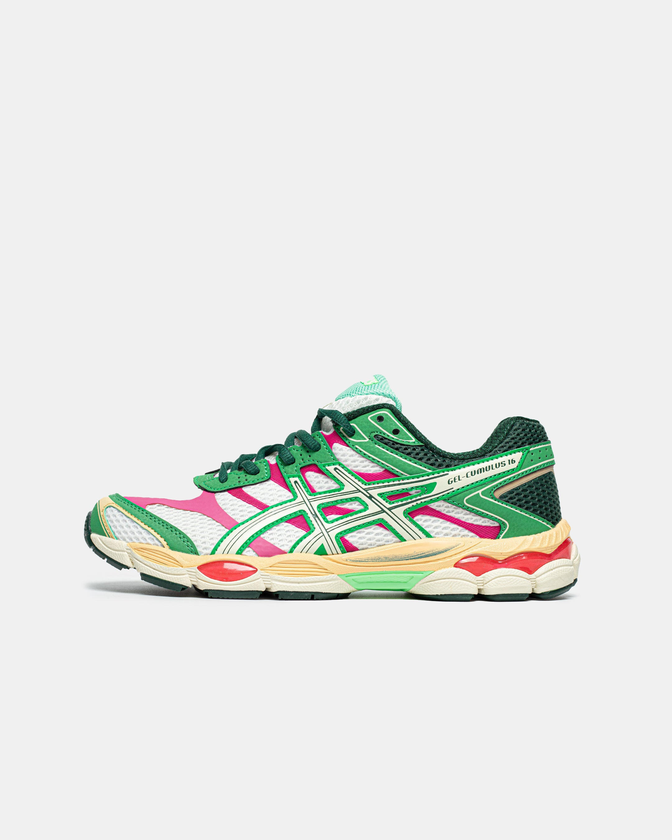 ASICS GEL CUMULUS 16 'GREEN CREAM IVORY'
