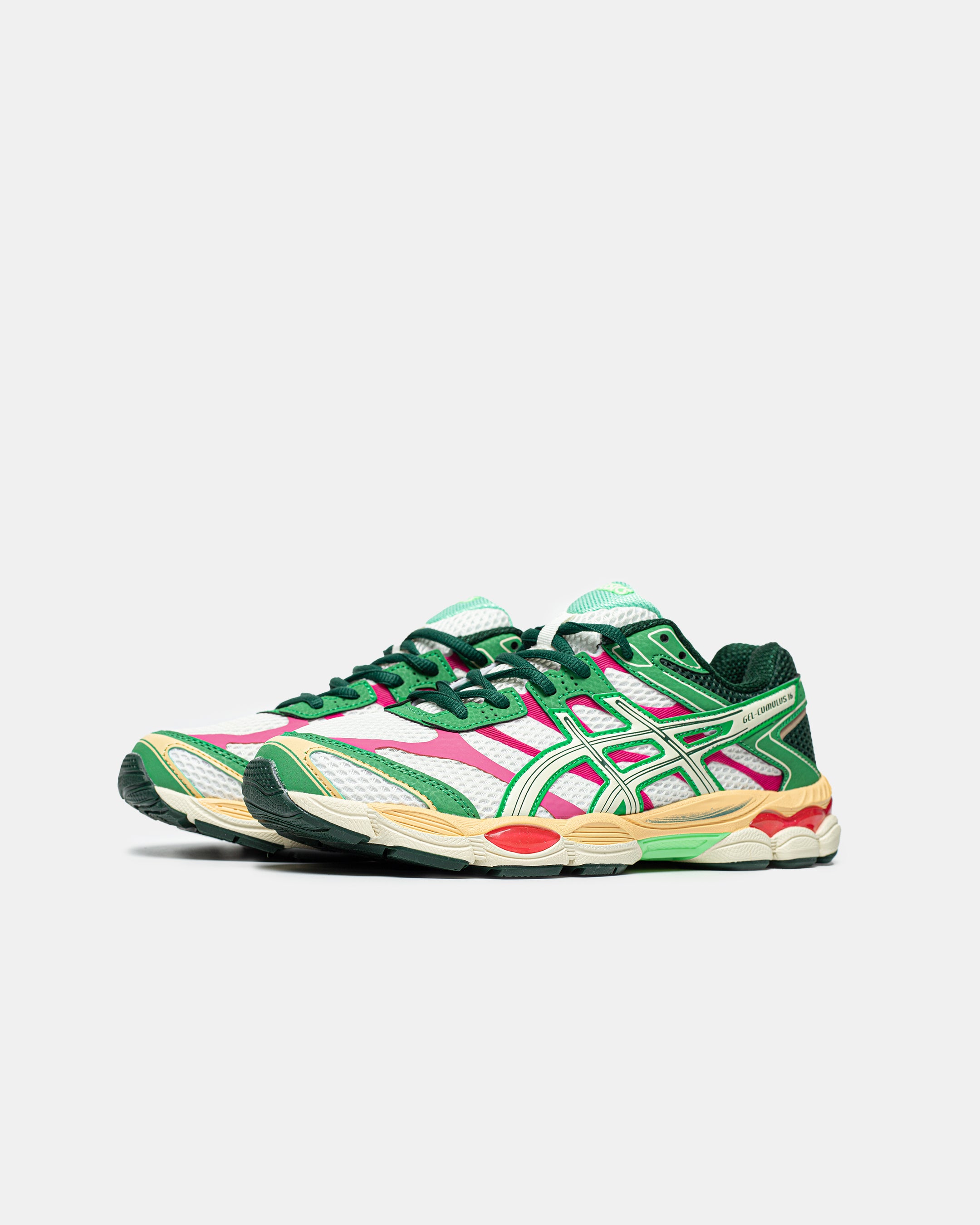 ASICS GEL CUMULUS 16 'GREEN CREAM IVORY'