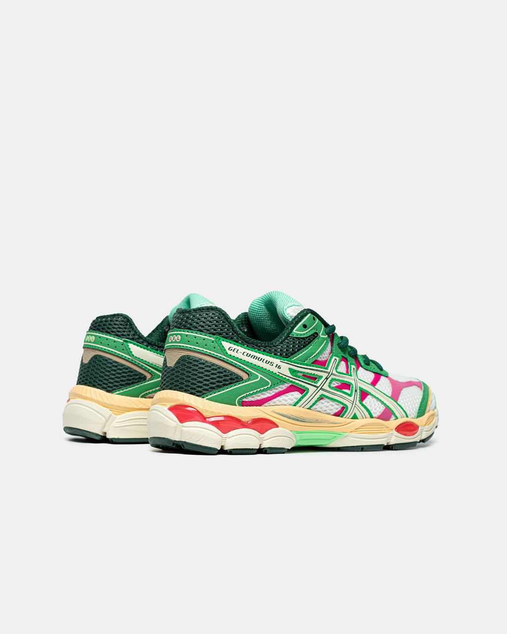 ASICS GEL CUMULUS 16 'GREEN CREAM IVORY'