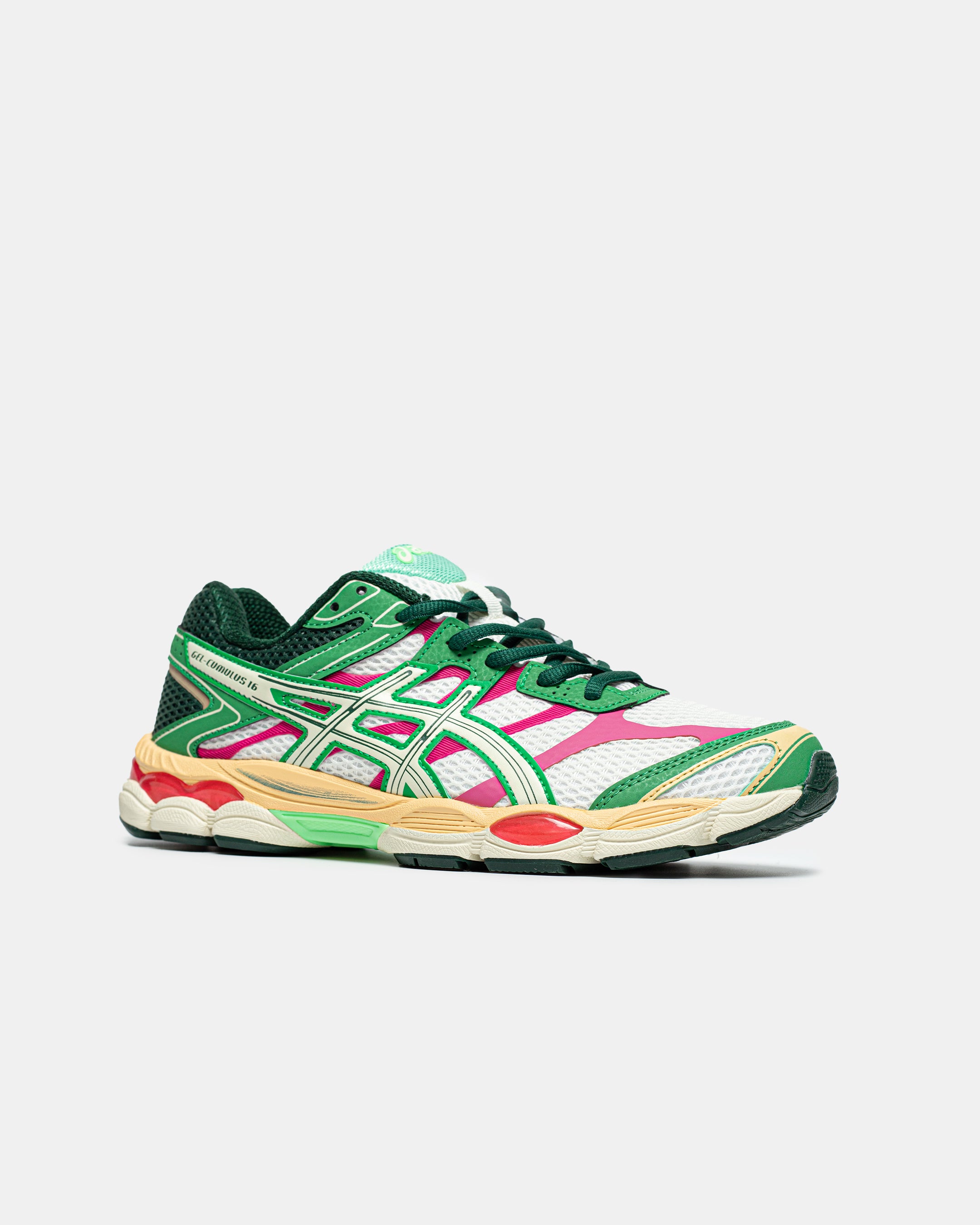 ASICS GEL CUMULUS 16 'GREEN CREAM IVORY'