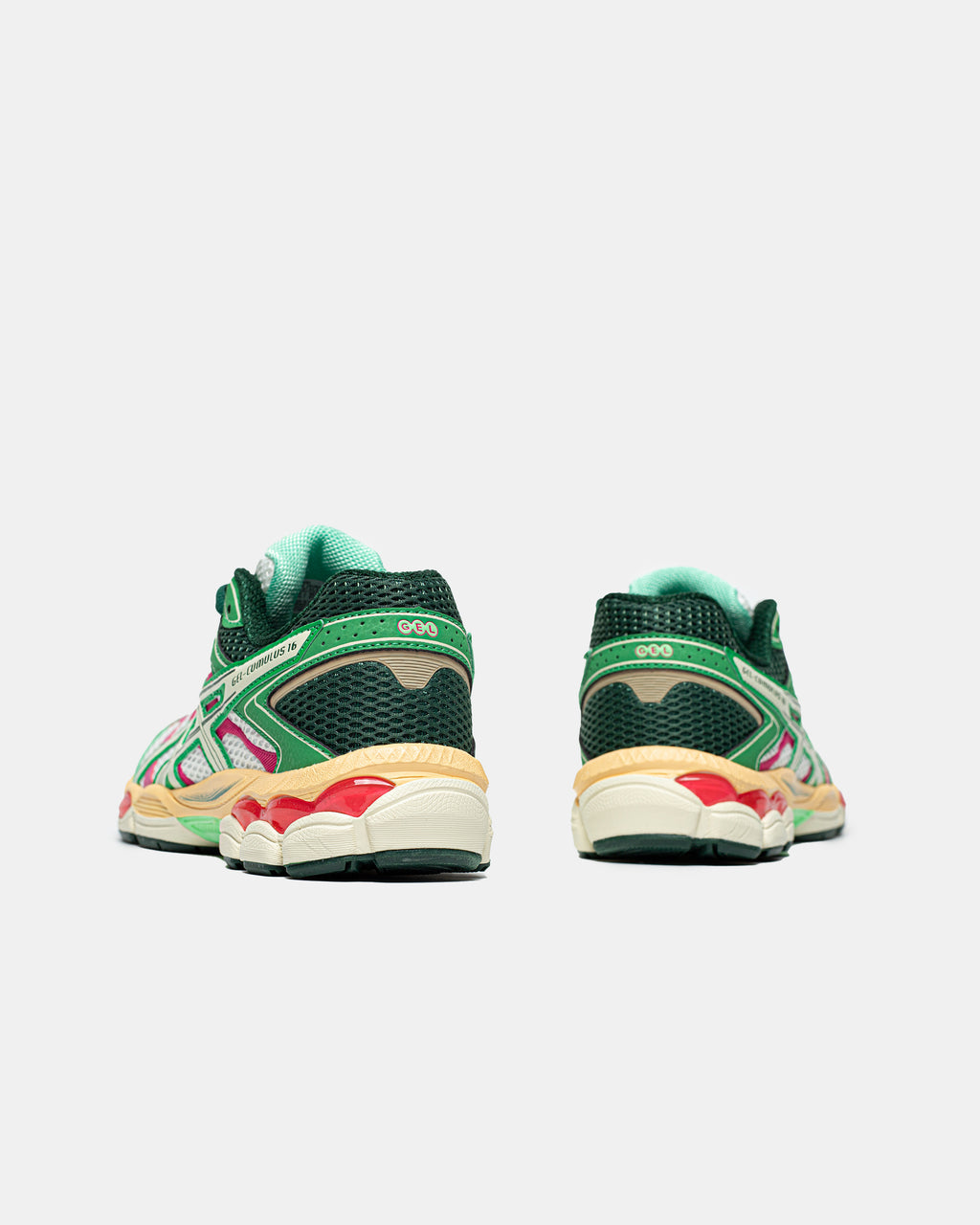 ASICS GEL CUMULUS 16 'GREEN CREAM IVORY'