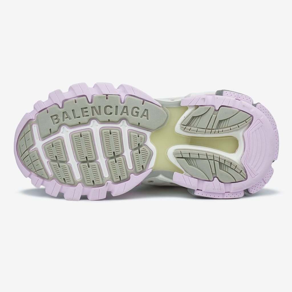 BALENCIAGA TRACK SNEAKER IN GREY/PINK