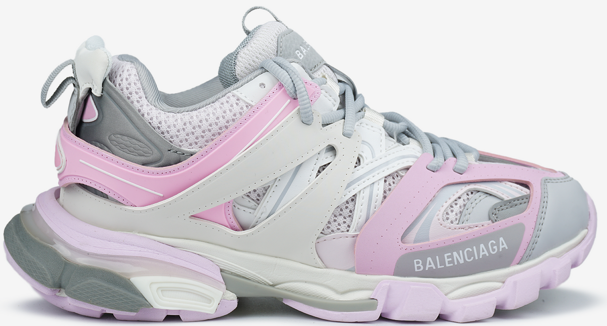 BALENCIAGA WMNS TRACK SNEAKER 'GREY PINK WHITE'