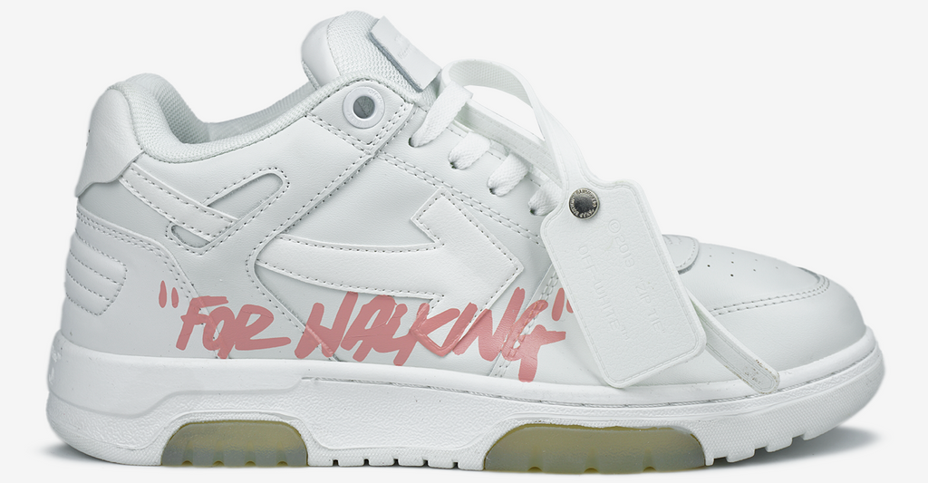 OFF-WHITE OUT OF OFFICE LOW FOR WALKING PINK WHITE