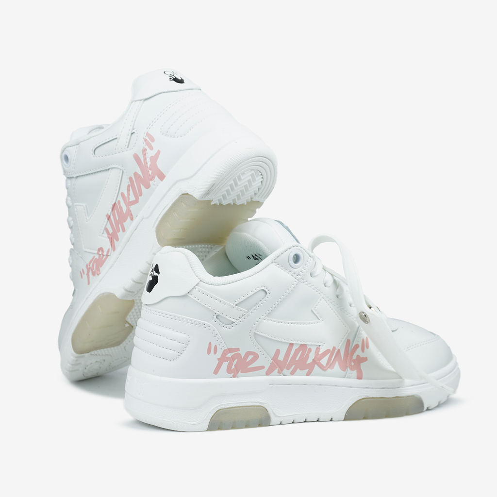 OFF-WHITE OUT OF OFFICE LOW FOR WALKING PINK WHITE