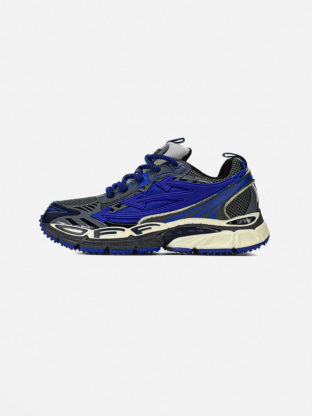 OFF-WHITE BE RIGHT BACK IN GUNMETAL BLUE
