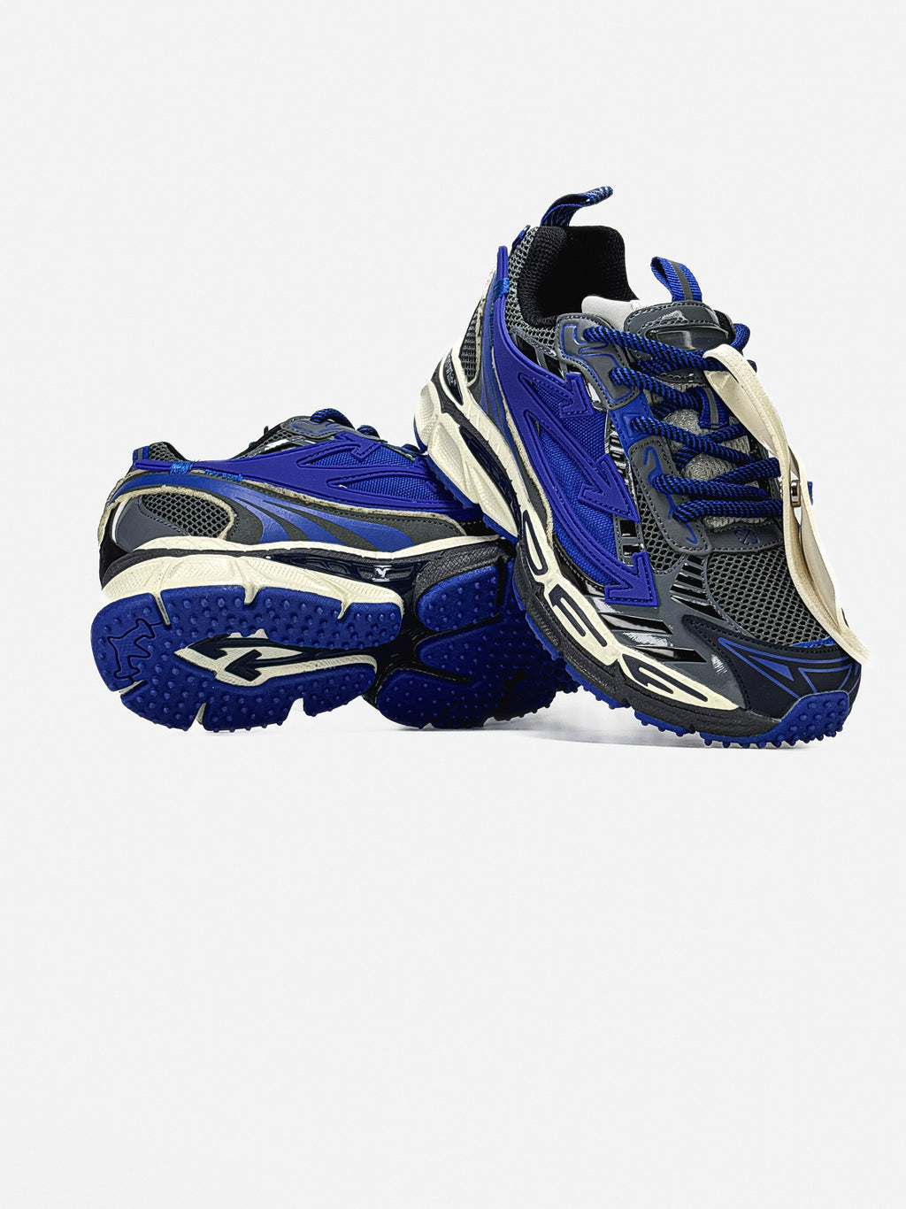 OFF-WHITE BE RIGHT BACK IN GUNMETAL BLUE