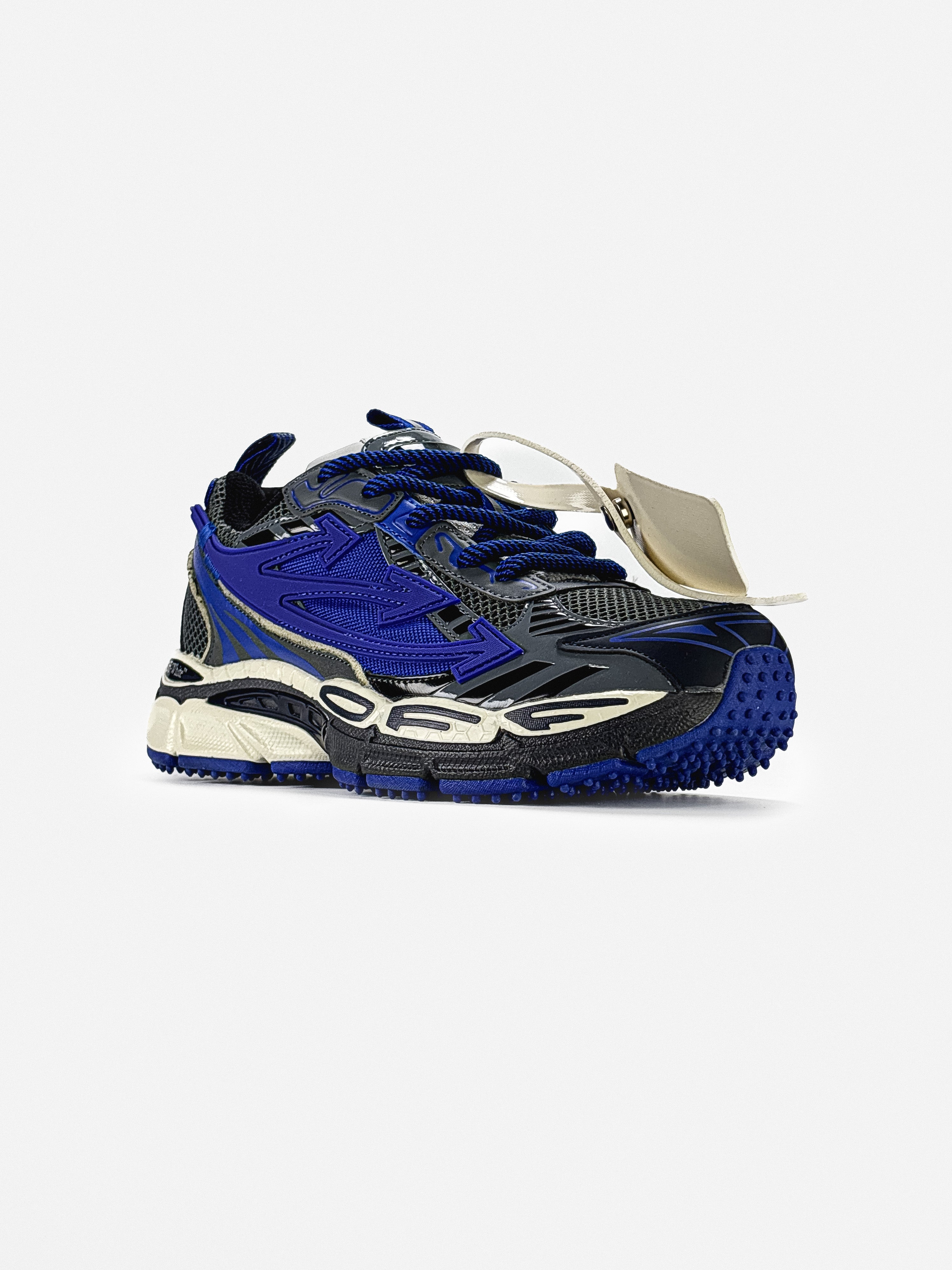 OFF-WHITE BE RIGHT BACK IN GUNMETAL BLUE