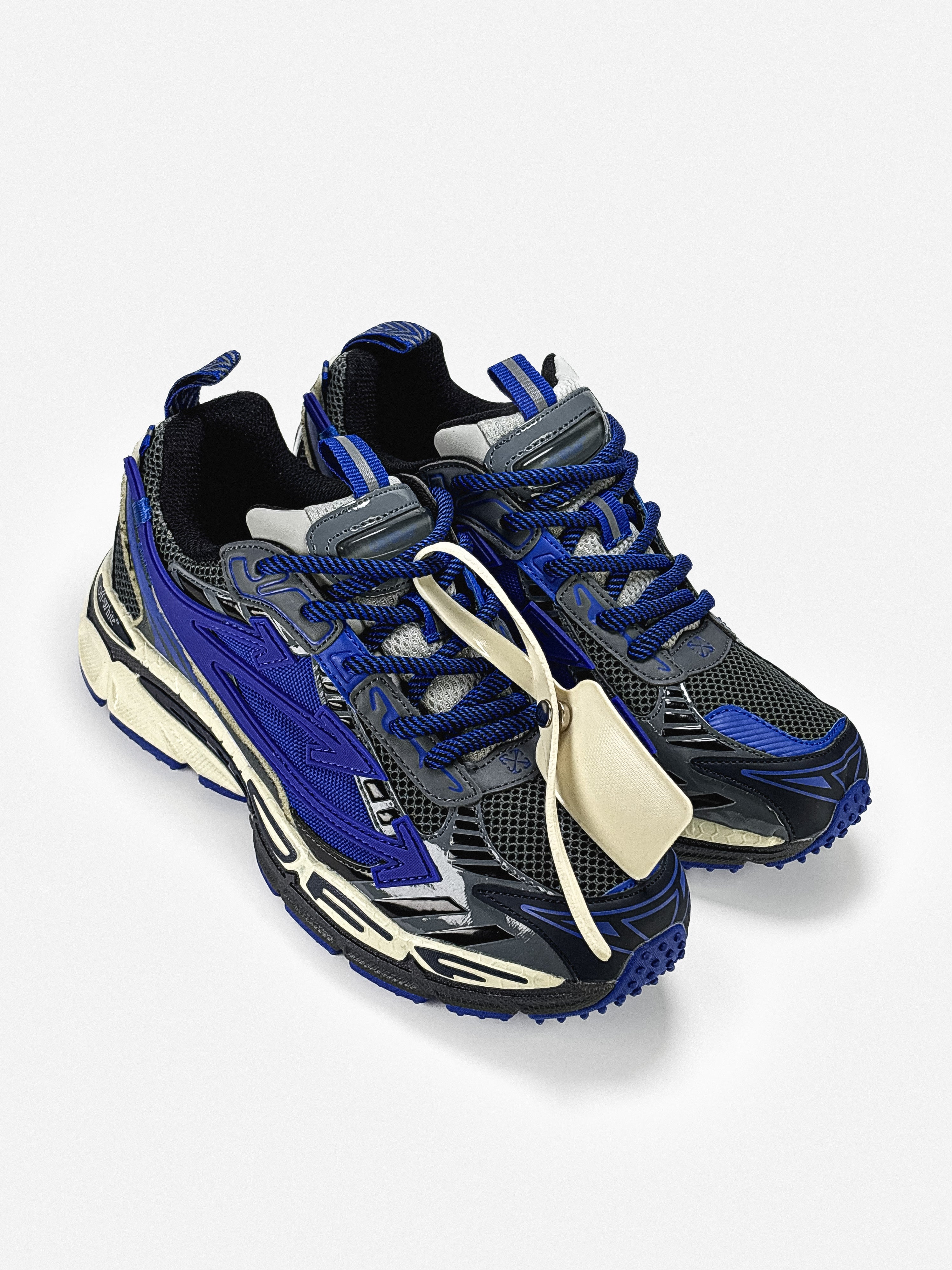 OFF-WHITE BE RIGHT BACK IN GUNMETAL BLUE
