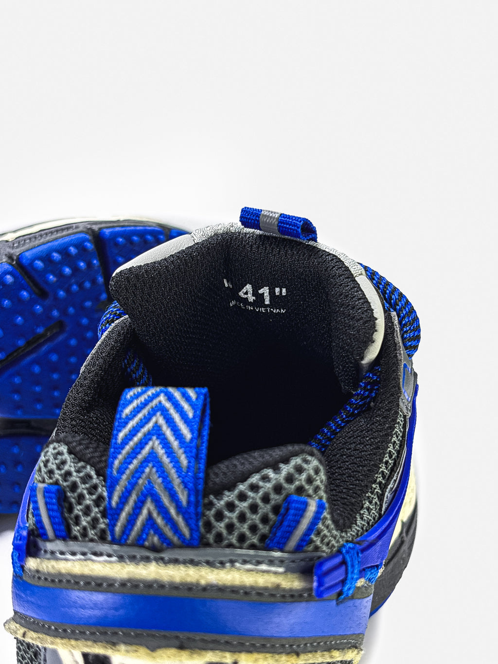 OFF-WHITE BE RIGHT BACK IN GUNMETAL BLUE