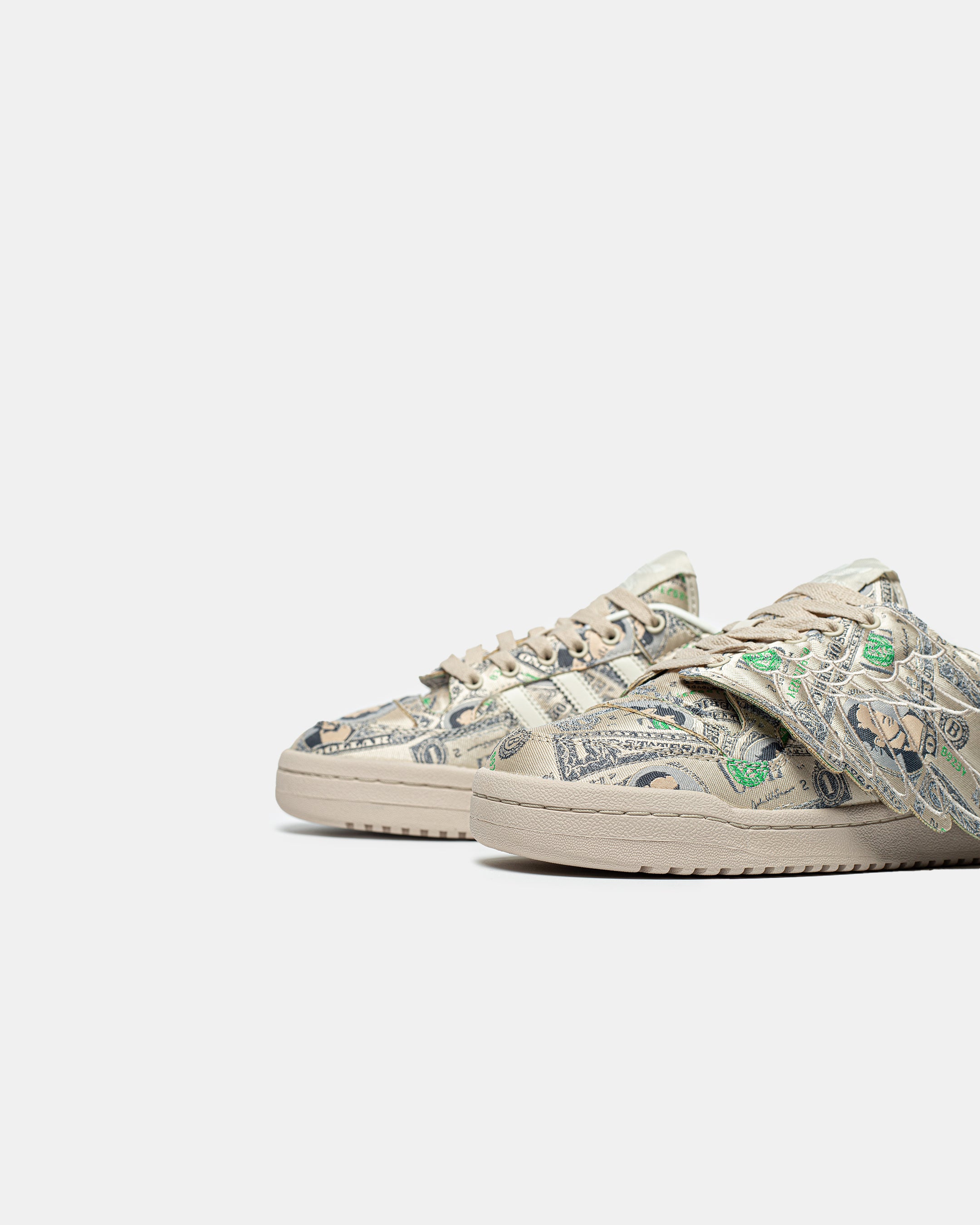 JEREMY SCOTT X ADIDAS FORUM WINGS 1.0 LOW 'MONEY'
