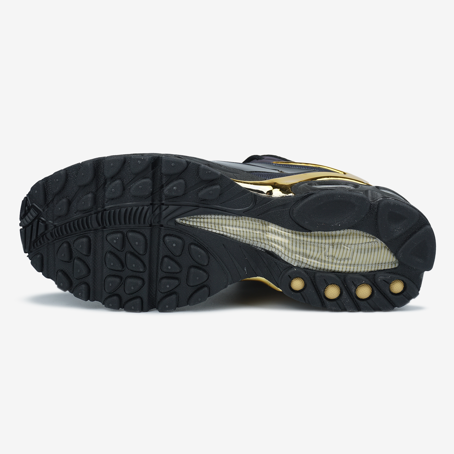 NIKE AIR MAX SKEPTA TAILWIND IN BLACK/GOLD
