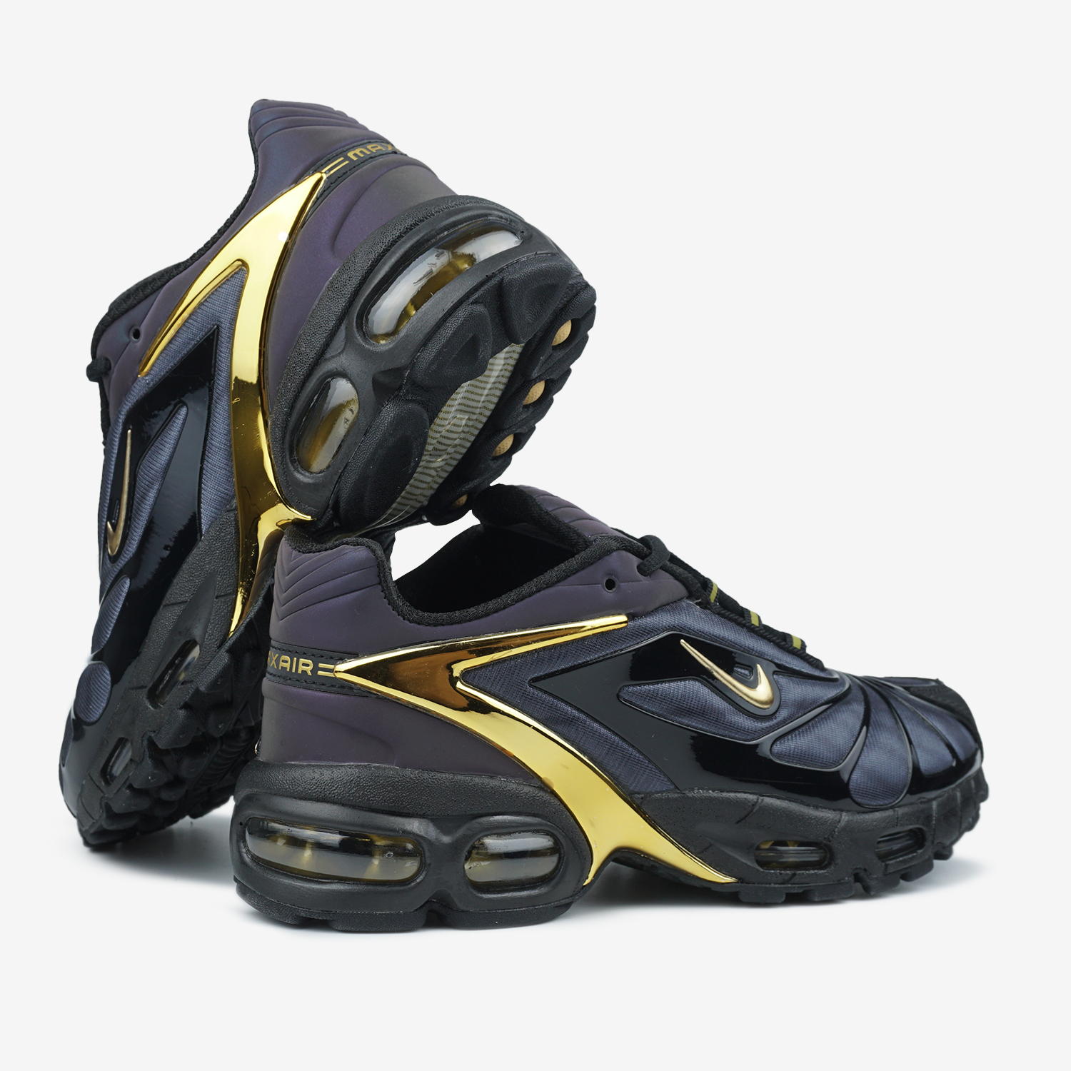 NIKE AIR MAX SKEPTA TAILWIND IN BLACK/GOLD