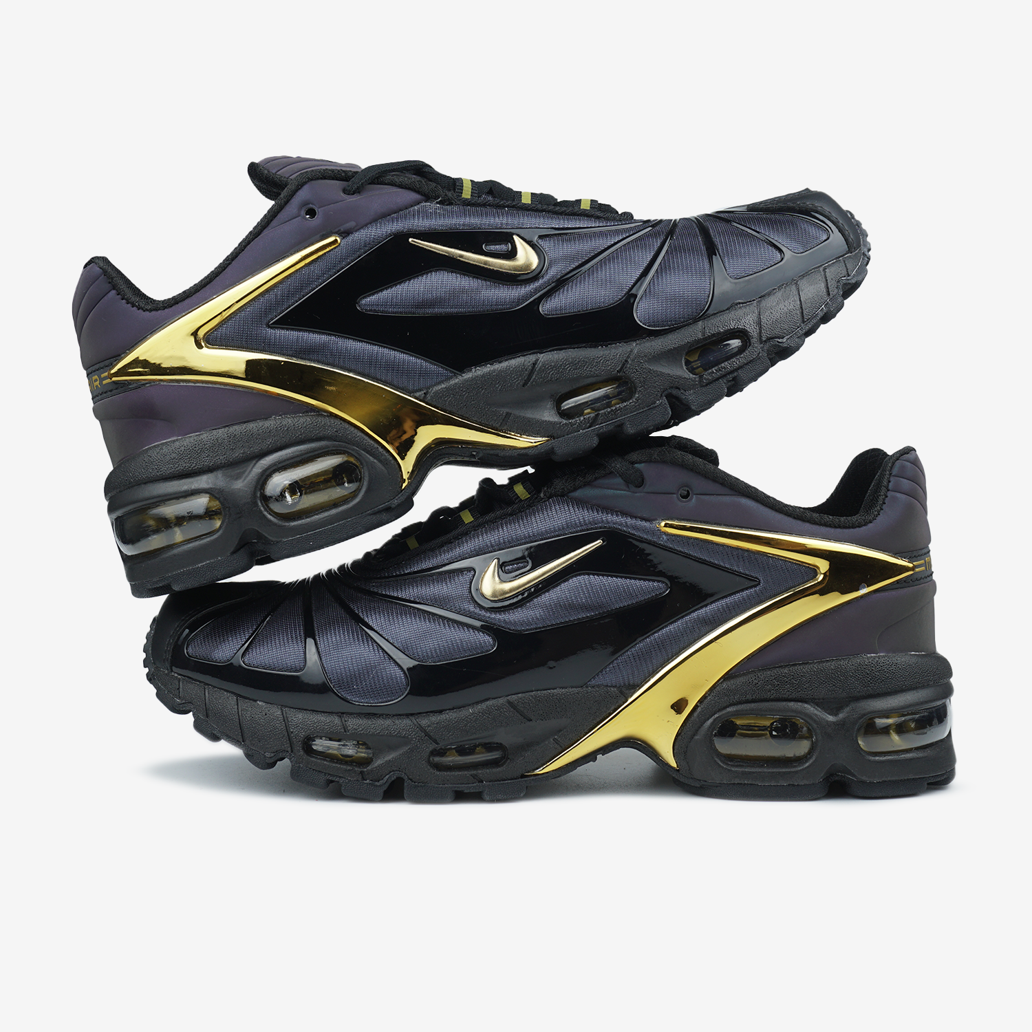NIKE AIR MAX SKEPTA TAILWIND IN BLACK/GOLD