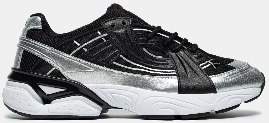 UNDER ARMOUR SOLA 'BLACK WHITE METALLIC SILVER'