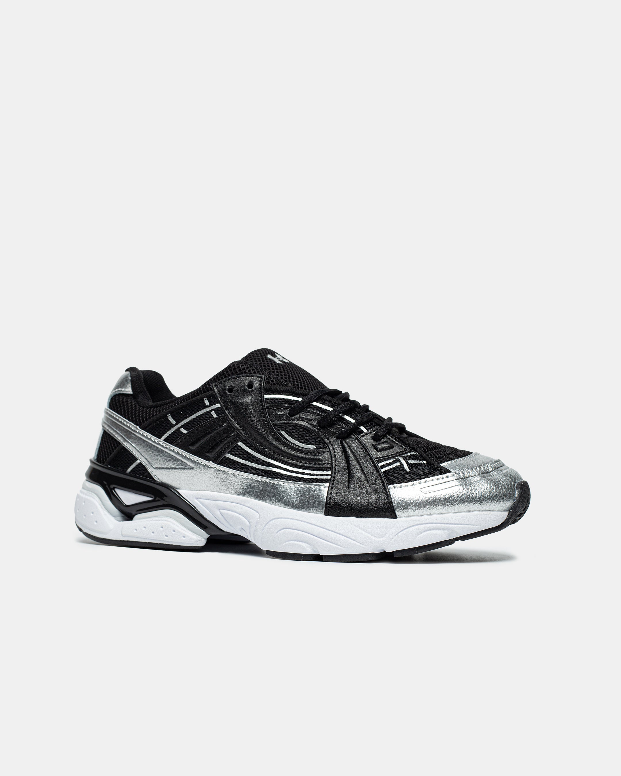 UNDER ARMOUR SOLA 'BLACK WHITE METALLIC SILVER'