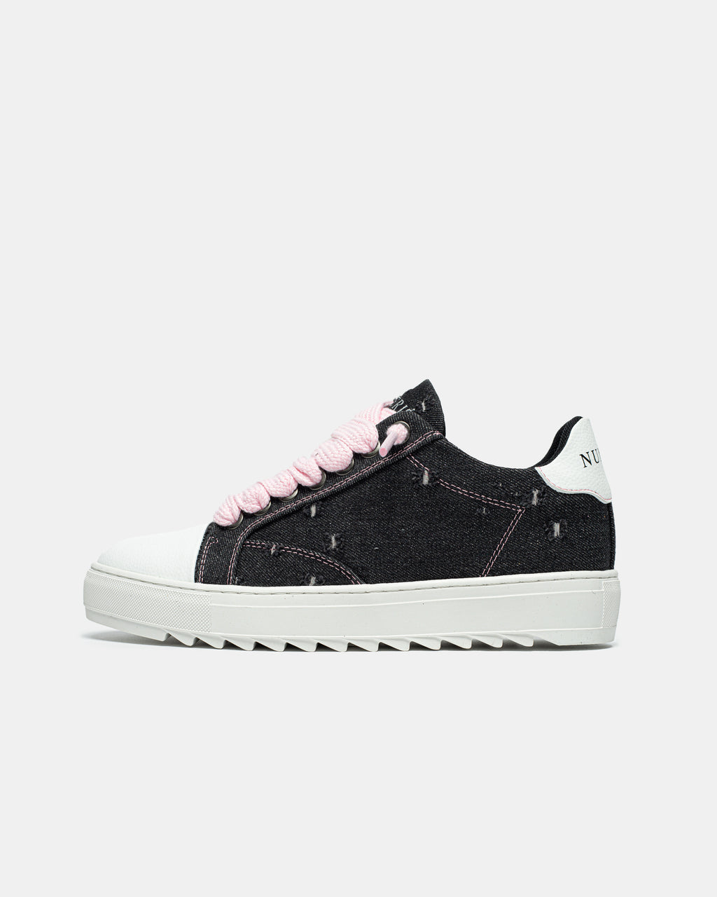 NUMERIS SNEAKER IN PINK DENIM