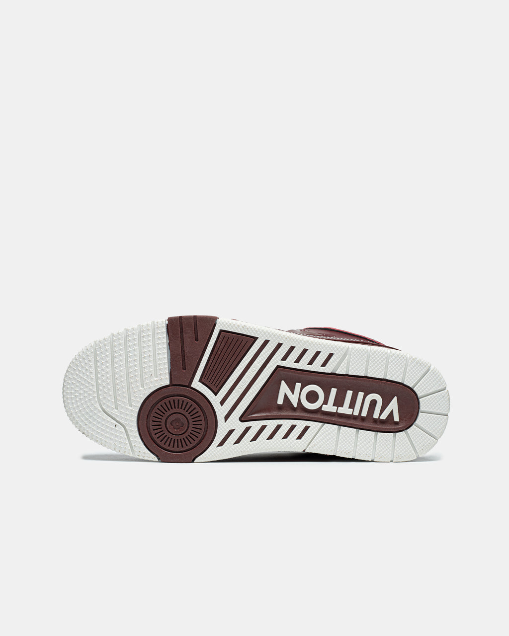 LOUIS VUITTON SKATE SNEAKER IN BORDEAUX RED / BURGUNDY