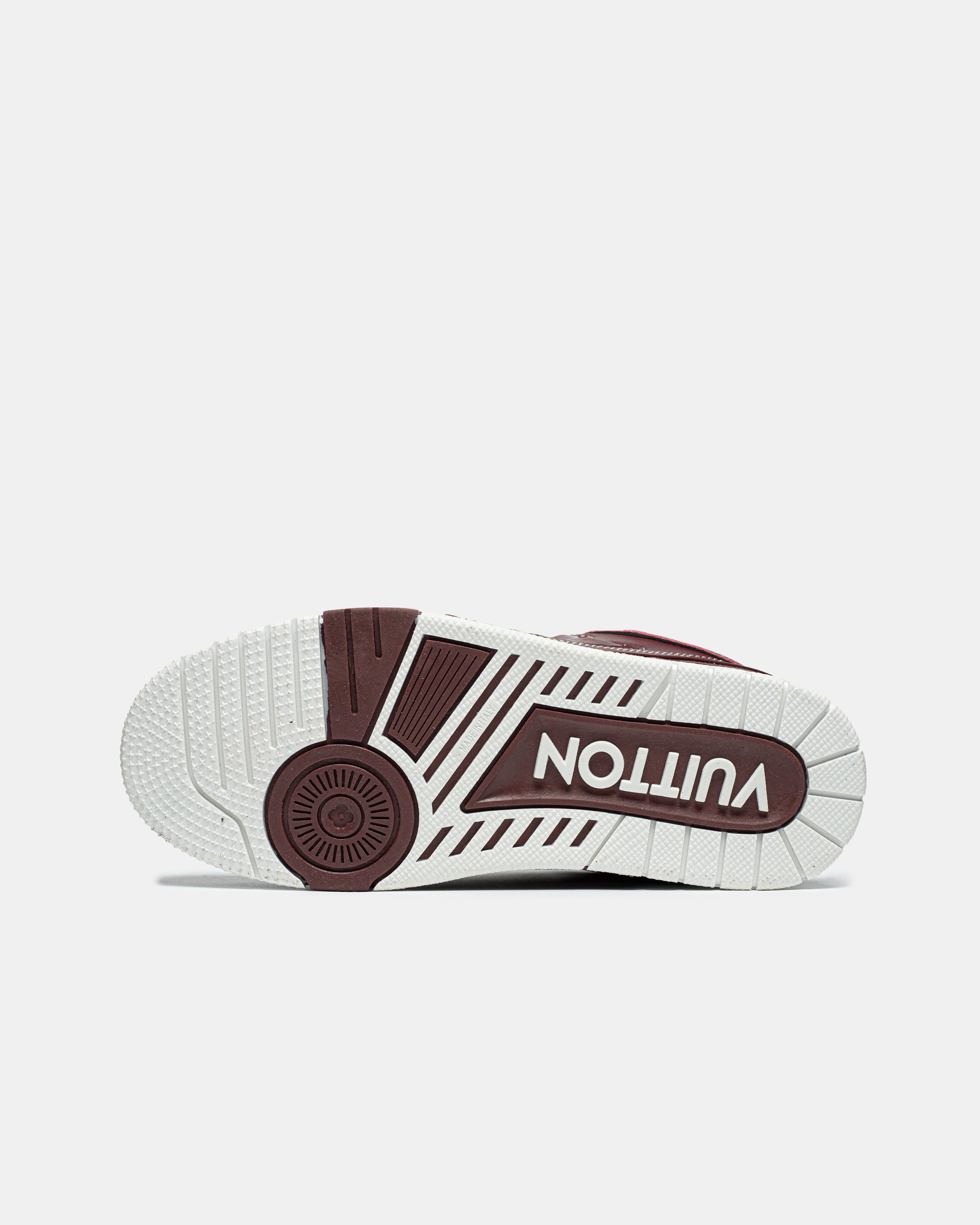 LOUIS VUITTON SKATE SNEAKER IN BORDEAUX RED / BURGUNDY