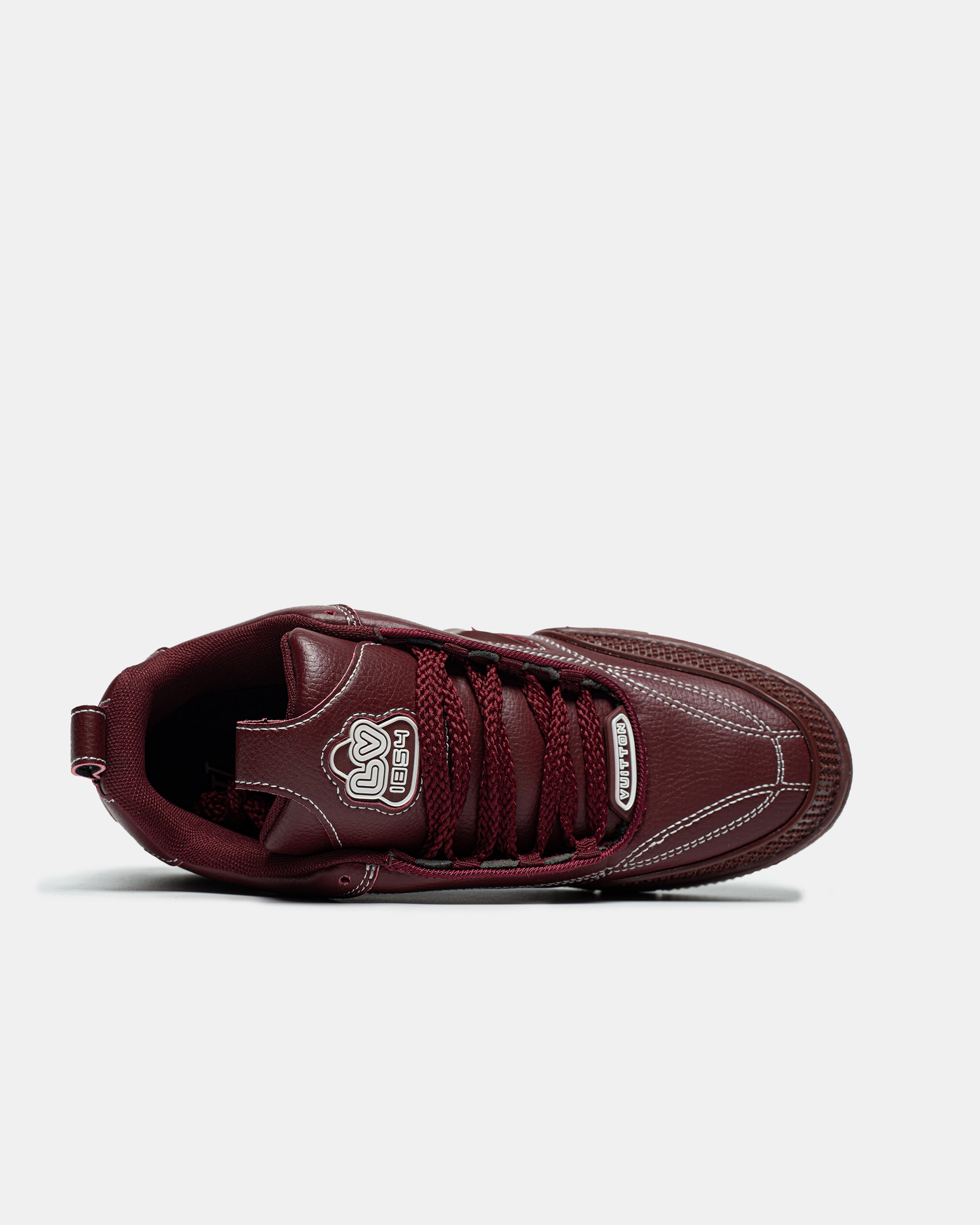 LOUIS VUITTON SKATE SNEAKER IN BORDEAUX RED / BURGUNDY