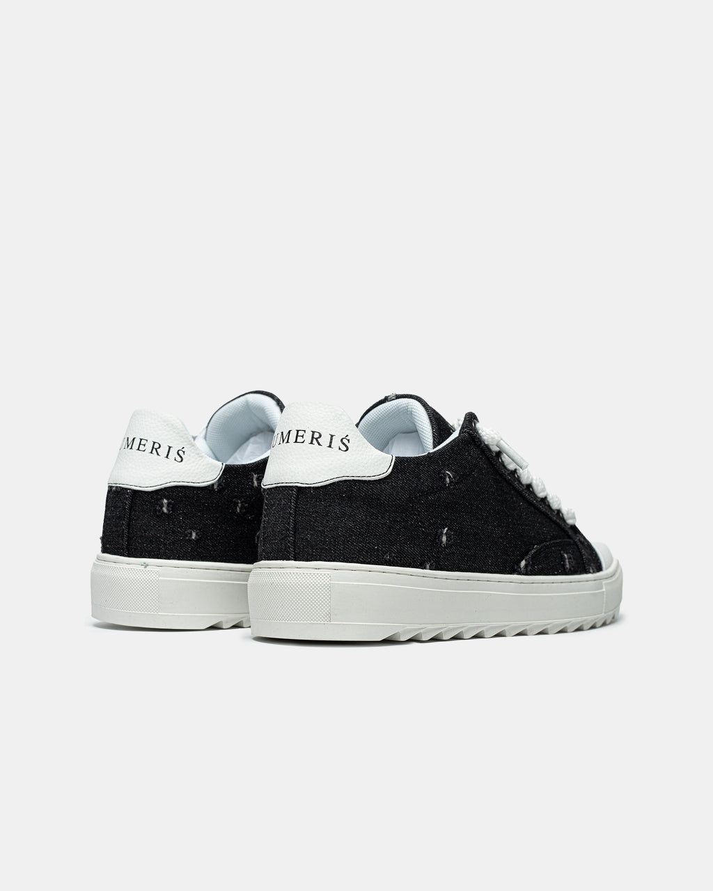 NUMERIS SNEAKER IN BLACK DENIM