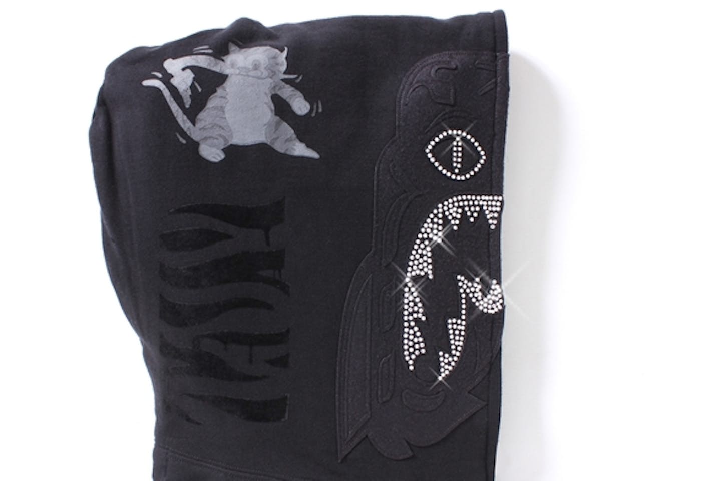 BAPE SWAROVSKI 1ST TIGER FULL ZIP HOODIE