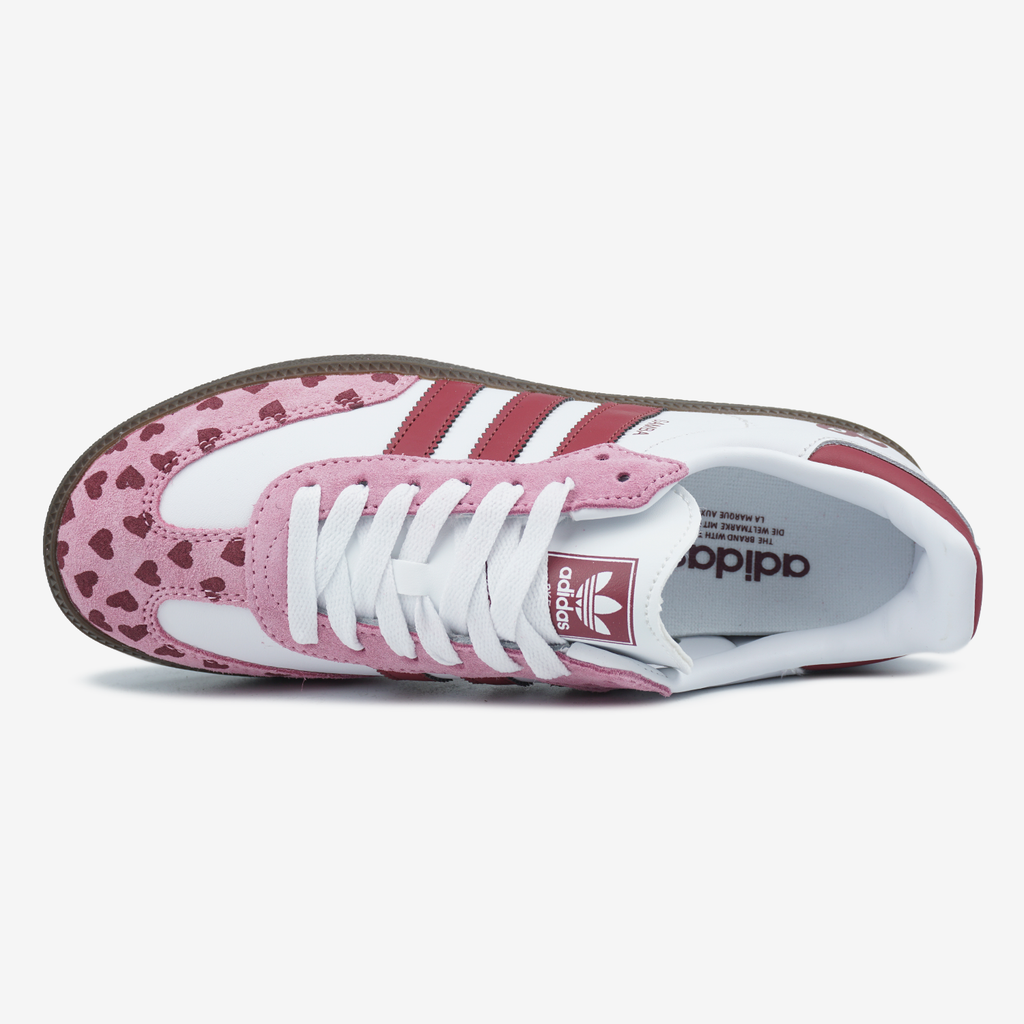ADIDAS SAMBA X COMME DES GARÇONS PLAY IN WHITE PINK