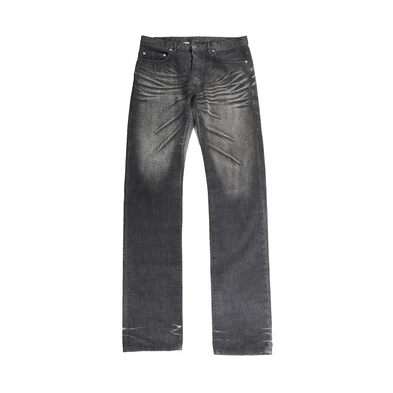 DIOR HOMME SS03 "FOLLOW ME" WASHED BLACK CLAWMARK DENIM