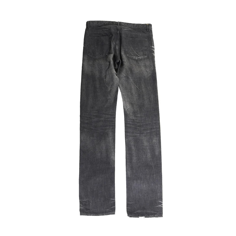 DIOR HOMME SS03 "FOLLOW ME" WASHED BLACK CLAWMARK DENIM